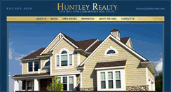Desktop Screenshot of huntleyrealty.com
